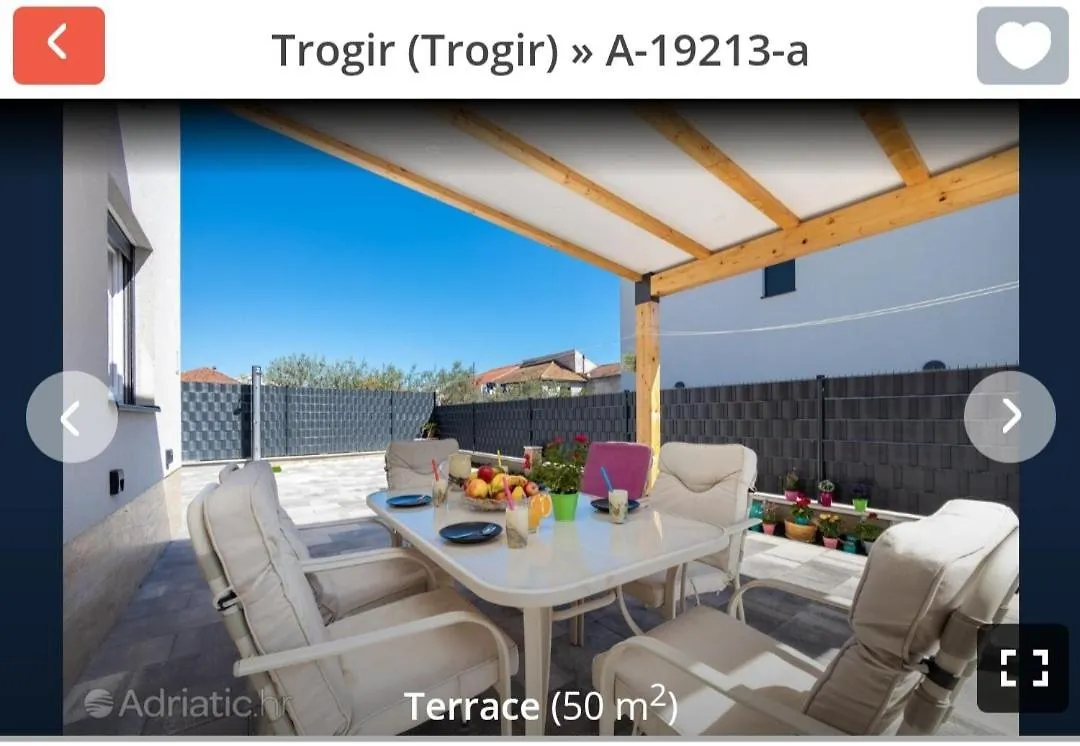 Apartment Krempy Trogir Croatia